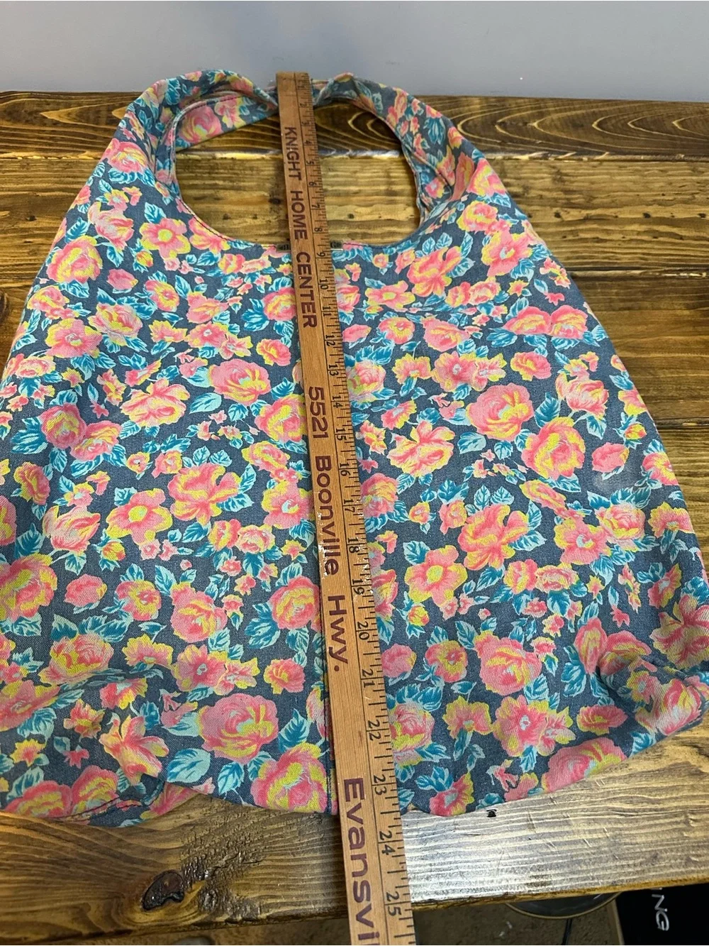 Billabong Cotton Floral Tote Bag